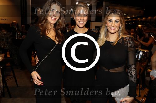 Amsterdam 8 december 2016
15e luxury fair in de RAI. Veronica Risch met vriendinnen