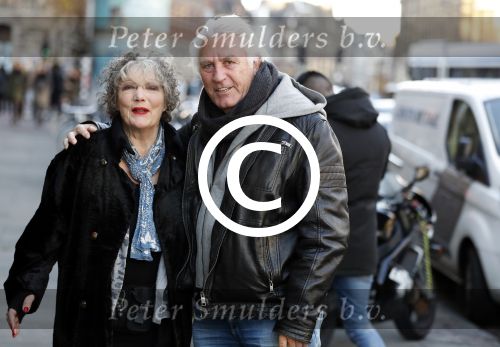 Amsterdam 24 november 2016
Marco Bakker en Willeke v Ammelrooij op straat in Amsterdam