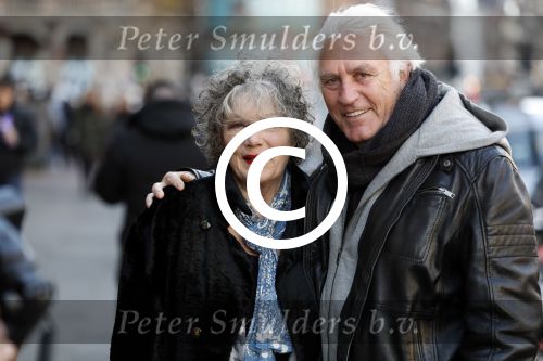 Amsterdam 24 november 2016
Marco Bakker en Willeke v Ammelrooij op straat in Amsterdam