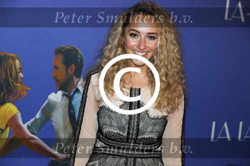 Amsterdam 12 december 2016
Premiere La La Land in Tuschinski. Zimra Geurts