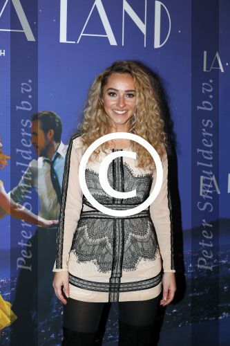 Amsterdam 12 december 2016
Premiere La La Land in Tuschinski. Zimra Geurts