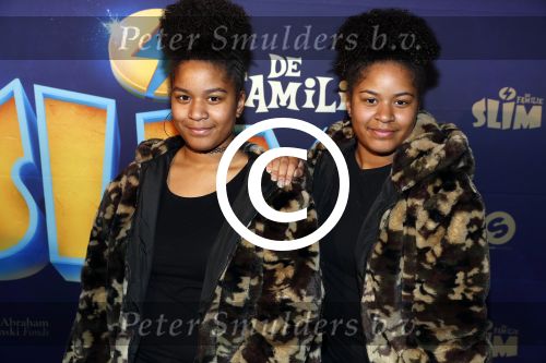 Amsterdam 3 december 2017
Premiere Familie Slim in Tuschinski.
Aaliyah en Djaleeza Matauseja