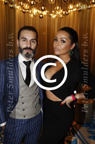 Amsterdam 7 december 2017
Luxury fair in de RAI. Amanda Balk met vriend
