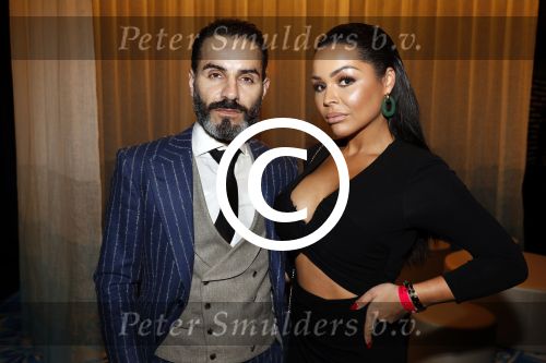 Amsterdam 7 december 2017
Luxury fair in de RAI. Amanda Balk met vriend