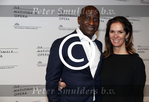 Amsterdam 1 december 2017 
Ballet voorstelling in de Stopera in Amsterdam. Annemarie v gaal met man
