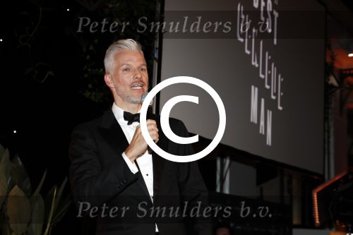 Amsterdam 16 november 2017
Esquire best geklede man van Nederland verkiezing in hotel Krasnapolsky. Arno Kantelberg