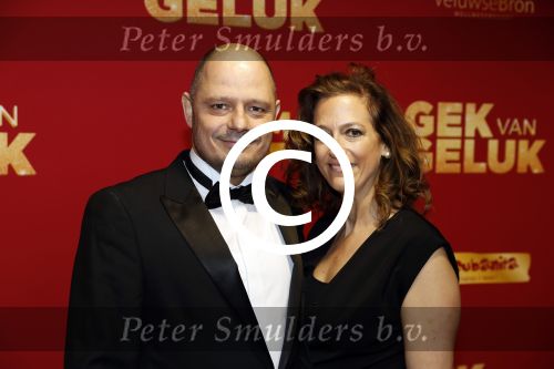 Amsterdam 27 november 2017
Premiere gek van geluk in Tuschinski. Bas Hoeflaak met partner