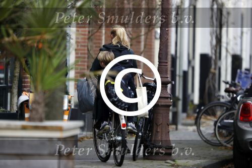 Amsterdam 22 november 2017
Bridget Maasland met zoontje Mees