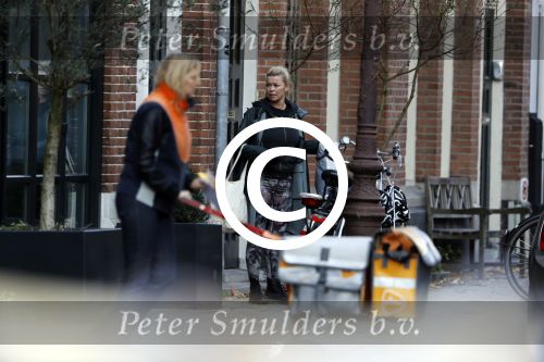Amsterdam 22 november 2017
Bridget Maasland met zoontje Mees