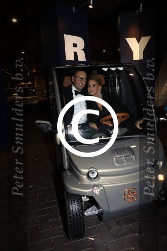 Amsterdam 7 december 2017
Luxury fair in de RAI. Connie Witteman met Eugene v Dun