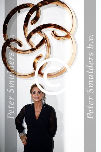 Amsterdam 7 december 2017
Luxury fair in de RAI. Connie Witteman met vriend Eugene v Dun