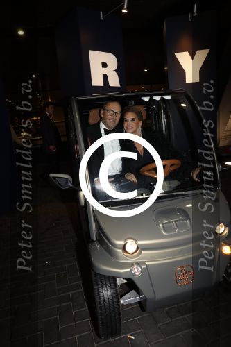 Amsterdam 7 december 2017
Luxury fair in de RAI. Connie Witteman met vriend Eugene v Dun