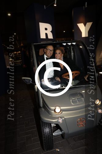 Amsterdam 7 december 2017
Luxury fair in de RAI. Connie Witteman met vriend Eugene v Dun