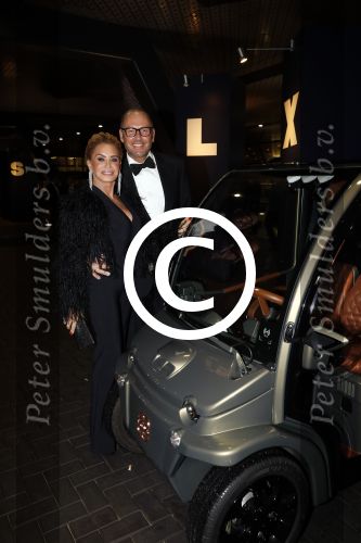 Amsterdam 7 december 2017
Luxury fair in de RAI. Connie Witteman met vriend Eugene v Dun