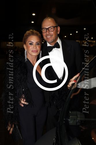 Amsterdam 7 december 2017
Luxury fair in de RAI. Connie Witteman met vriend Eugene v Dun