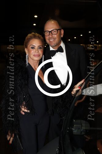 Amsterdam 7 december 2017
Luxury fair in de RAI. Connie Witteman met vriend Eugene v Dun