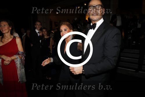 Amsterdam 7 december 2017
Luxury fair in de RAI. Connie Witteman met vriend Eugene v Dun