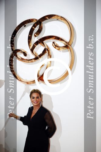 Amsterdam 7 december 2017
Luxury fair in de RAI. Connie Witteman met vriend Eugene v Dun