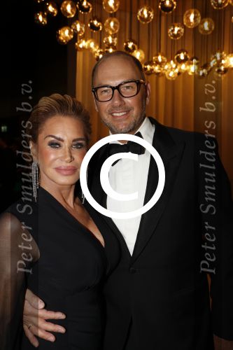 Amsterdam 7 december 2017
Luxury fair in de RAI. Connie Witteman met vriend Eugene v Dun