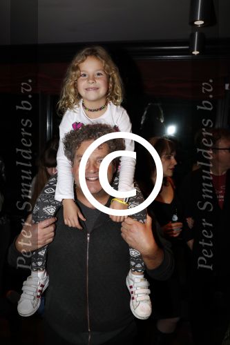 Amsterdam 16 november 2017 
Boekpresentatie William Rutten bij hard Rock cafe. Dirk Zeelenberg met kinderen