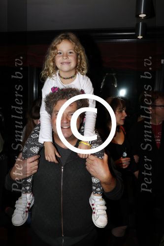 Amsterdam 16 november 2017 
Boekpresentatie William Rutten bij hard Rock cafe. Dirk Zeelenberg met kinderen