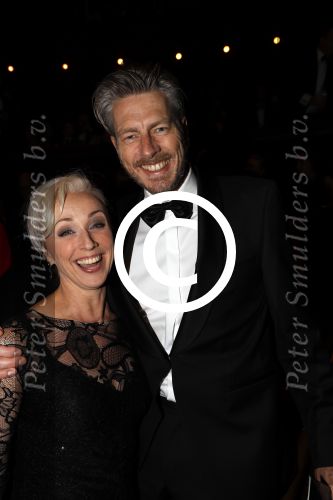 Amsterdam 20 november 2017
Musical awards voor amateurs in Carre. Ellen Evers met man