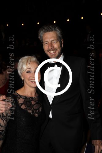 Amsterdam 20 november 2017
Musical awards voor amateurs in Carre. Ellen Evers met man