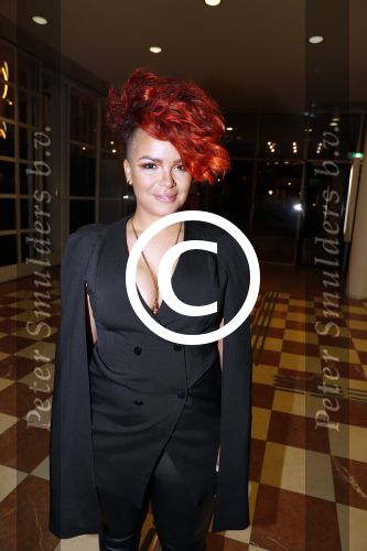 Amsterdam 1 december 2017 
Ballet voorstelling in de Stopera in Amsterdam. Eva Simons met een kennis