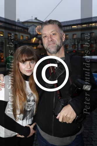 Amsterdam 16 november 2017 
Boekpresentatie William Rutten bij hard Rock cafe. Ferry de Kok met dochter Chiara Pennasilico