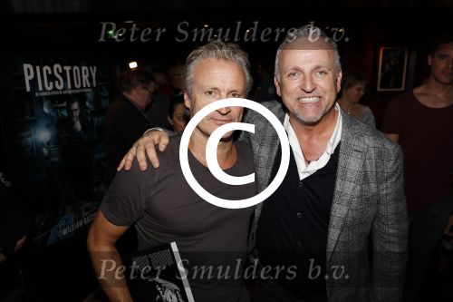 Amsterdam 16 november 2017 
Boekpresentatie William Rutten bij hard Rock cafe. Gordon met Erland Galjaard