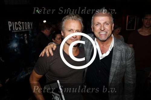 Amsterdam 16 november 2017 
Boekpresentatie William Rutten bij hard Rock cafe. Gordon met Erland Galjaard