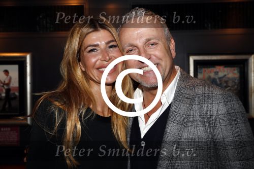 Amsterdam 16 november 2017 
Boekpresentatie William Rutten bij hard Rock cafe. Gordon met Estelle Cruijff