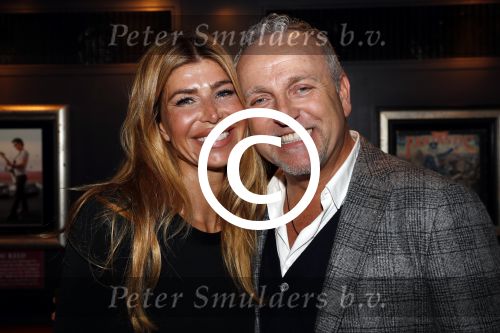 Amsterdam 16 november 2017 
Boekpresentatie William Rutten bij hard Rock cafe. Gordon met Estelle Cruijff