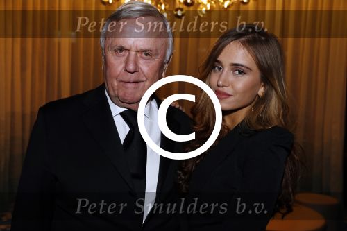 Amsterdam 7 december 2017
Luxury fair in de RAI. 
Harry Mens met dochter Nour Mens