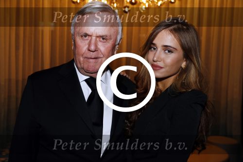 Amsterdam 7 december 2017
Luxury fair in de RAI. 
Harry Mens met dochter Nour Mens