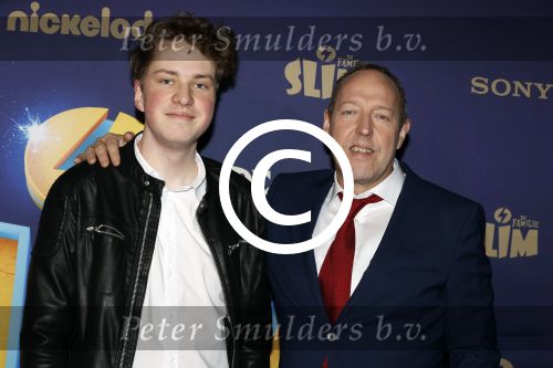 Amsterdam 3 december 2017
Premiere Familie Slim in Tuschinski.
Harry Piekema met zoon