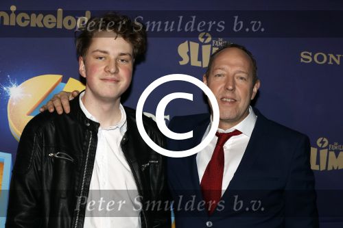 Amsterdam 3 december 2017
Premiere Familie Slim in Tuschinski.
Harry Piekema met zoon