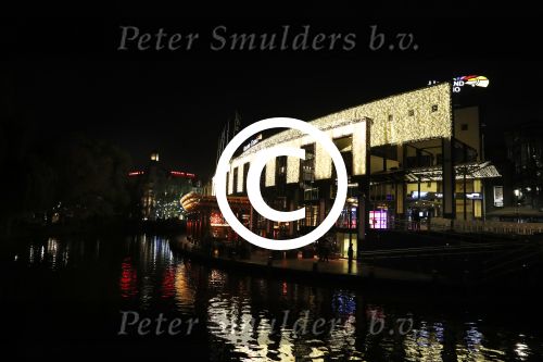Amsterdam 16 november 2017 
Holland casino in amsterdam verlicht