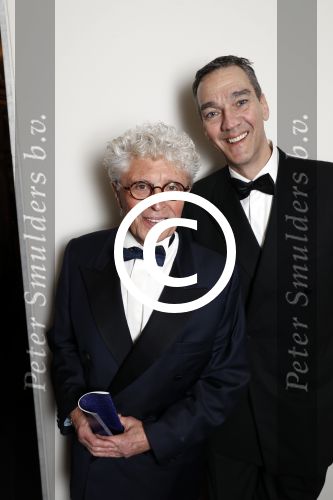 Amsterdam 20 november 2017
Musical awards voor amateurs in Carre. Jacques d Ancona met partner Hans Langhout