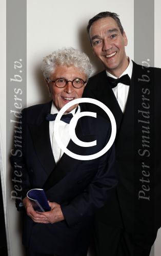 Amsterdam 20 november 2017
Musical awards voor amateurs in Carre. Jacques d Ancona met partner Hans Langhout
