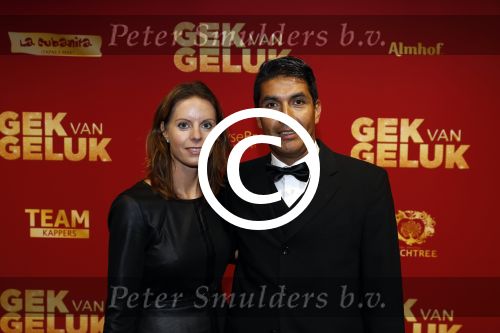 Amsterdam 27 november 2017
Premiere gek van geluk in Tuschinski. Jasper Verdoes met vrouw