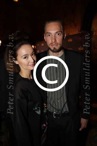 Amsterdam 3 december 2017
Premiere Familie Slim in Tuschinski.
Jennifer de Jong met nieuwe vriend en haar dochter