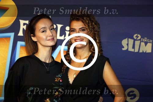 Amsterdam 3 december 2017
Premiere Familie Slim in Tuschinski.
Brutale Meisjes Jennifer de Jong en Tatum dagelet