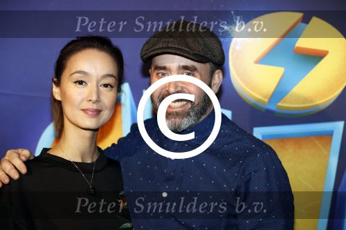 Amsterdam 3 december 2017
Premiere Familie Slim in Tuschinski.
Jennifer de Jong met Horrace Cohen