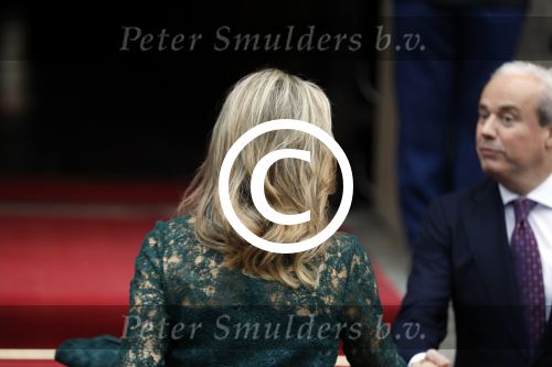 Amsterdam 6 december 2017 
Prins Claus prijzen in paleis op de dam. Koningin Maxima en Koning Willem Alexander