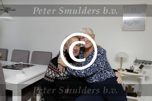 Harderwijk 12 december 2017
Koos en Joke Alberts in hun nieuwe appartement/huis