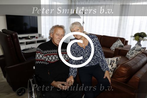 Harderwijk 12 december 2017
Koos en Joke Alberts in hun nieuwe appartement/huis