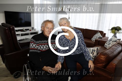 Harderwijk 12 december 2017
Koos en Joke Alberts in hun nieuwe appartement/huis
