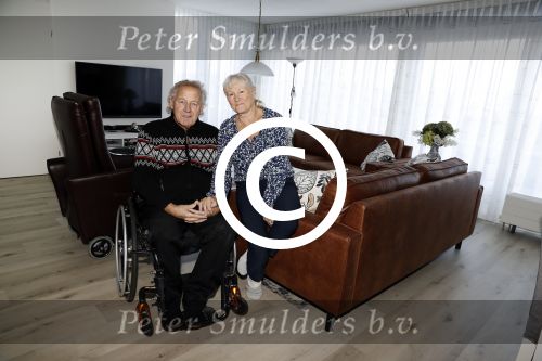 Harderwijk 12 december 2017
Koos en Joke Alberts in hun nieuwe appartement/huis
