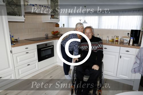 Harderwijk 12 december 2017
Koos en Joke Alberts in hun nieuwe appartement/huis